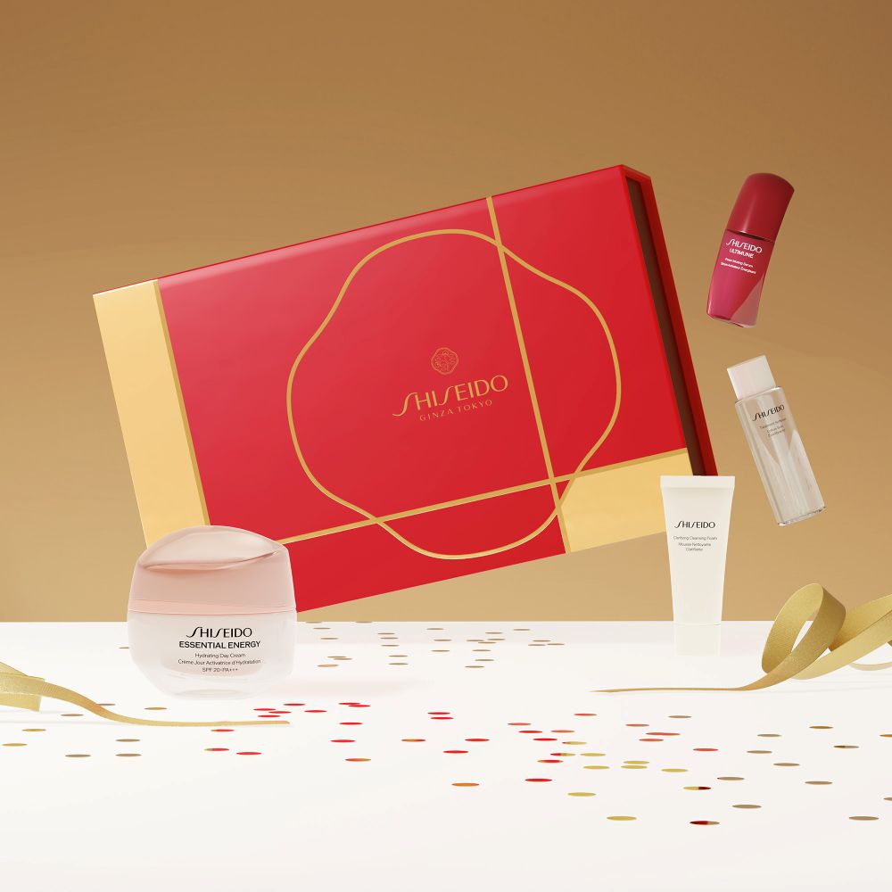 Cofanetto Shiseido Essential Energy Holiday Kit