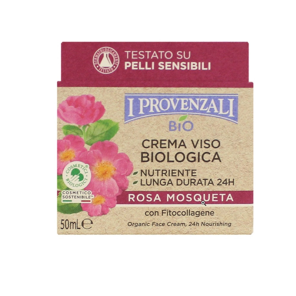 Bio Crema Viso Nutriente Biologica Rosa Mosqueta 50 ml