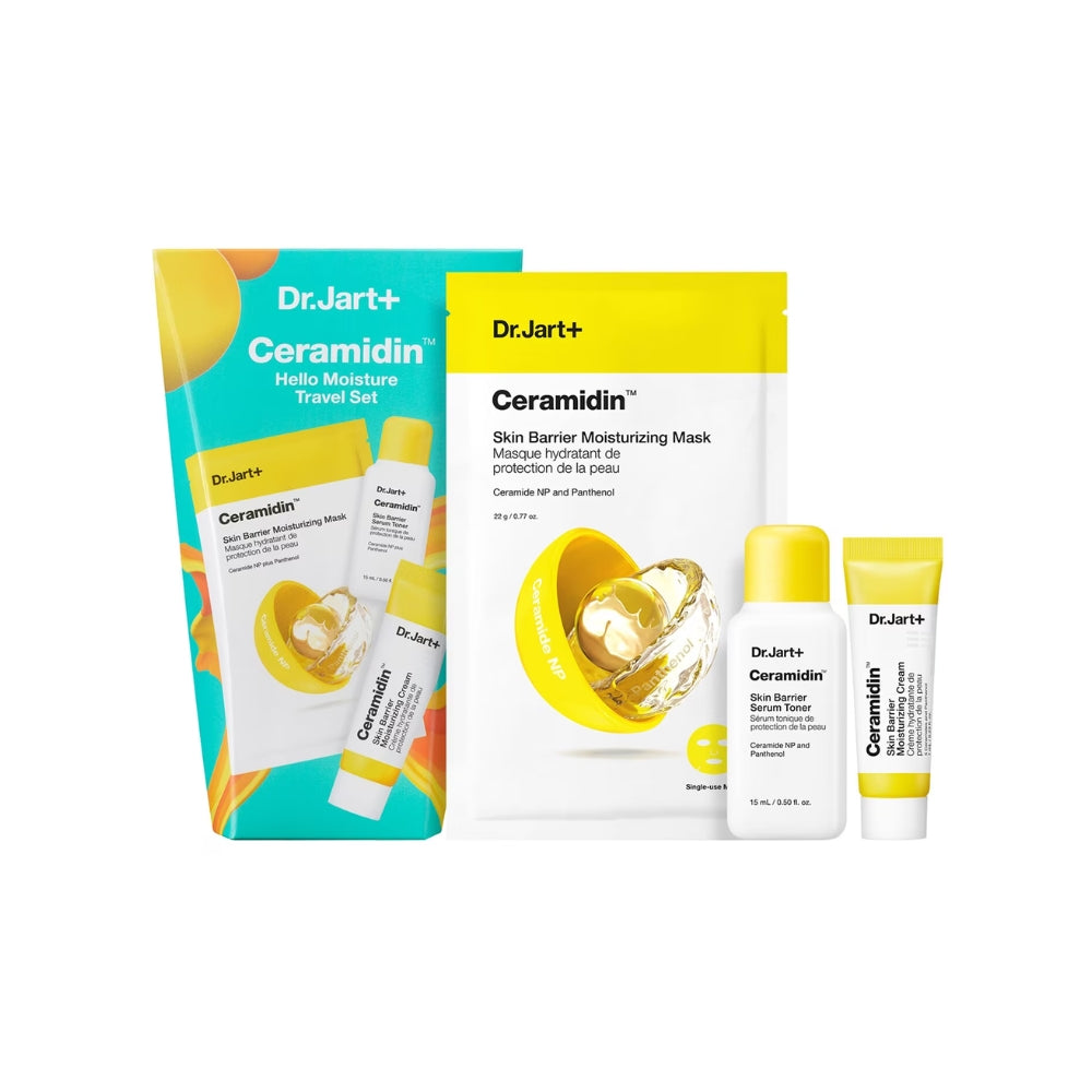 Ceramidin Hello Moisture Travel Set 15ml+7ml+22g