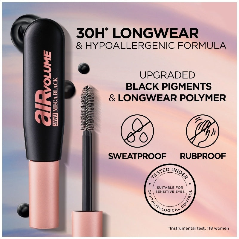 Air Mega Volume 30H Extra Nero