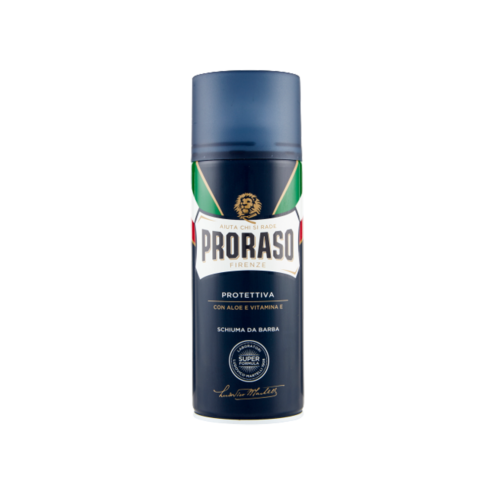 Schiuma Barba Aloe e Vitamina E 400 ml