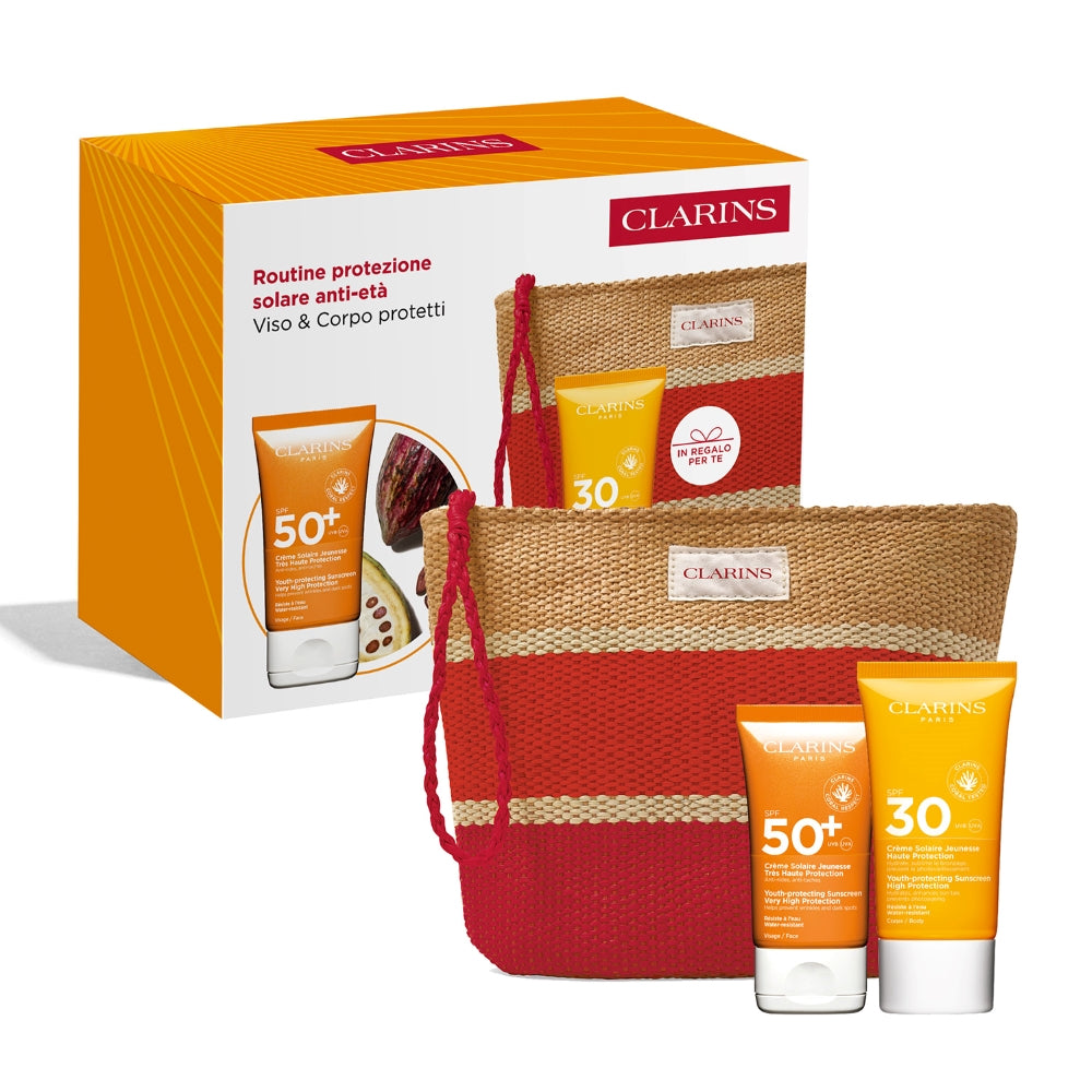 Routine protezione solare anti-età
