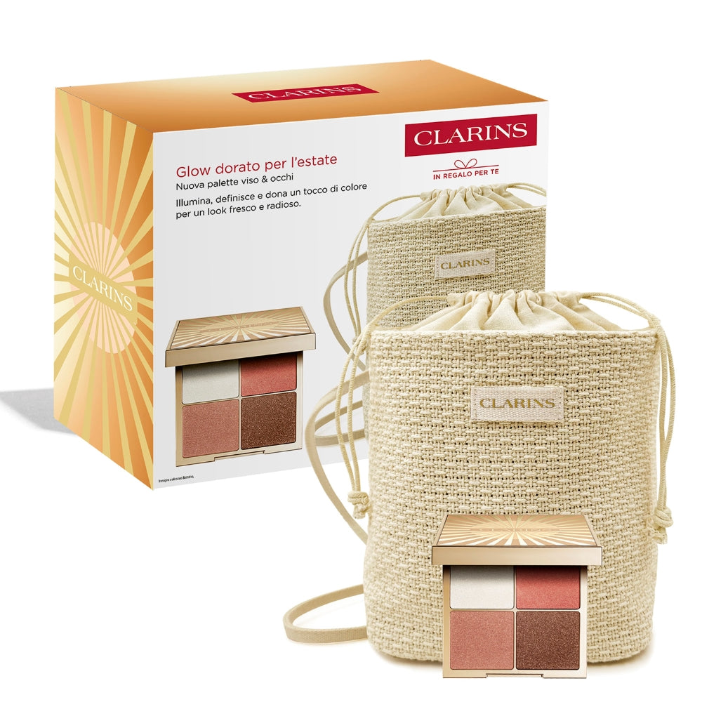 Glow dorato per l'estate - Palette viso & occhi