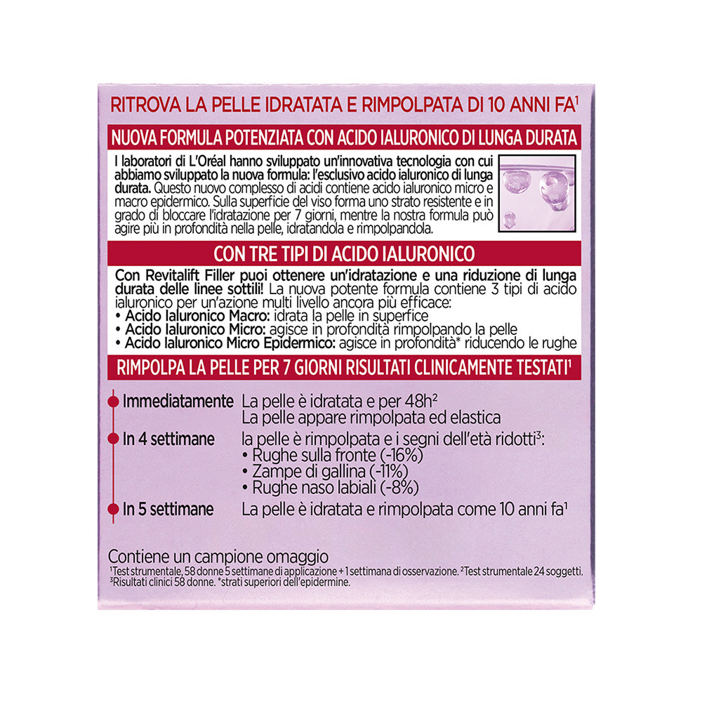 Revitalift Filler Trattamento Anti-rughe Rivolumizzante 50 ml