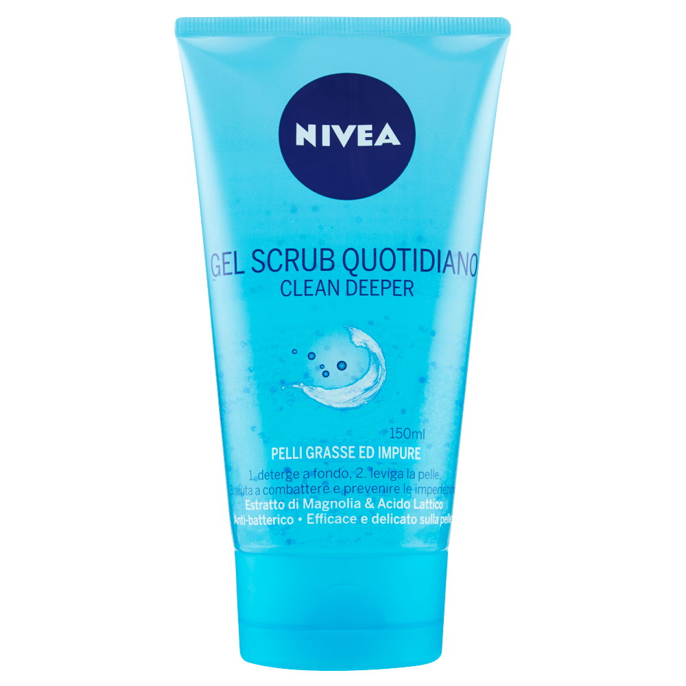 Gel Scrub Quotidiano Clean Deeper Pelli Impure e Grasse 150 ml