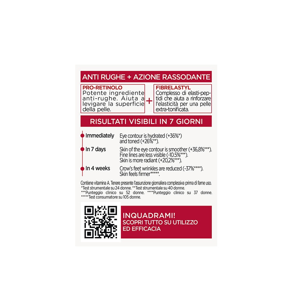 Revitalift Trattamento Contorno Occhi Anti-Rughe + Extra-Rassodante 15 ml