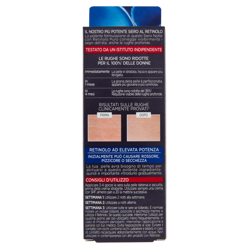 Revitalift Laser Siero Notte con Retinolo Puro 30 ml