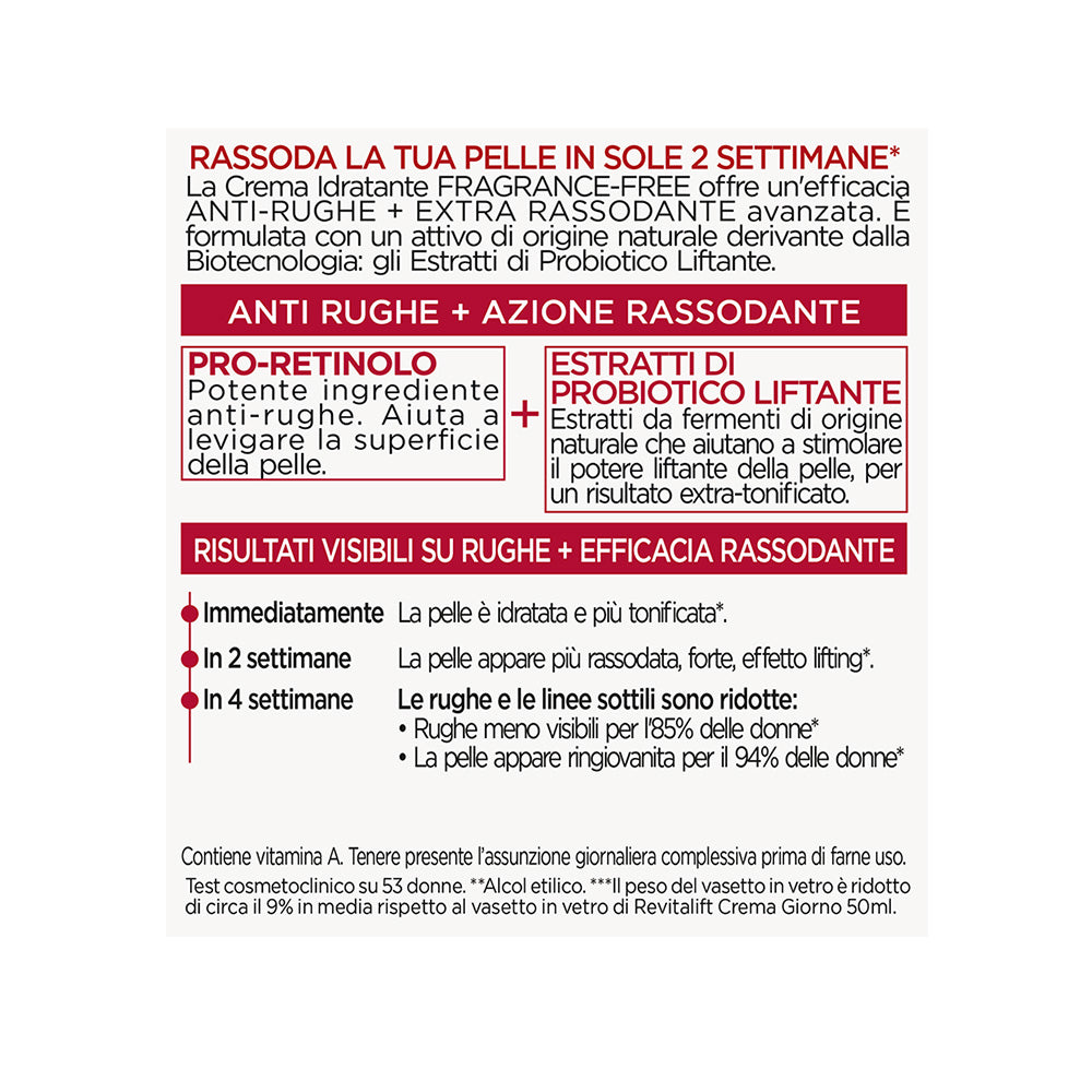 Revitalift Crema Giorno Senza Profumo 50 ml