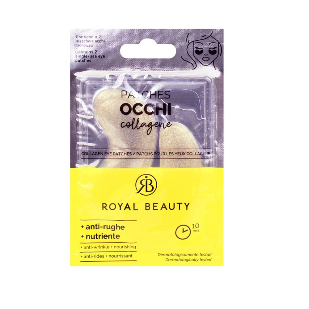 Maschera occhi in idrogel nutriente e antietà