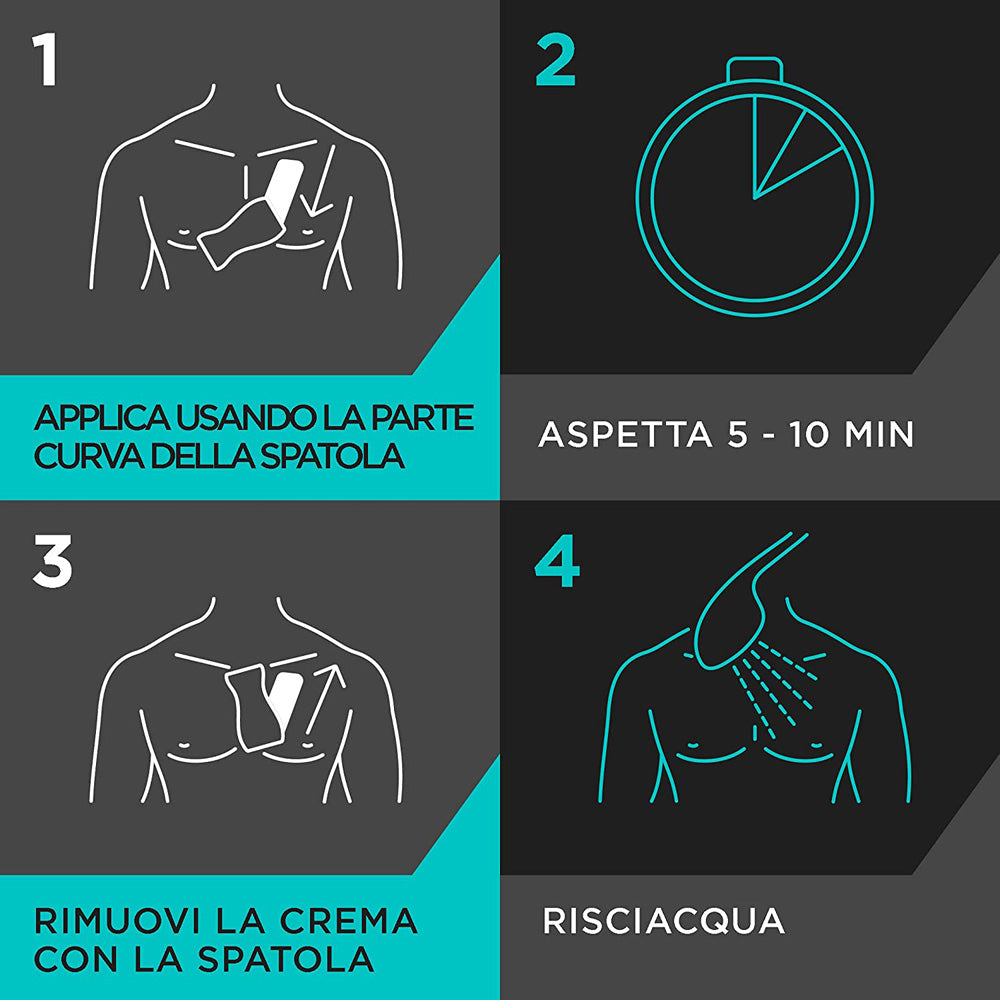 Crema Depilatoria Doccia Uomo 150 ml