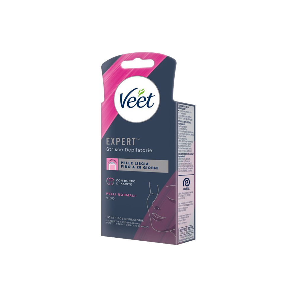 Expert Strisce Viso Pelli Normali 12 Strisce