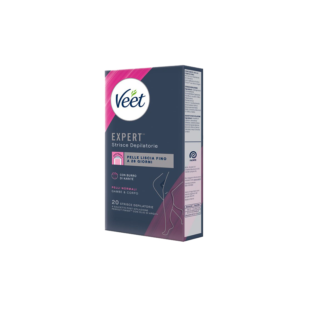 Expert Strisce Corpo Pelli Normali 20 Strisce