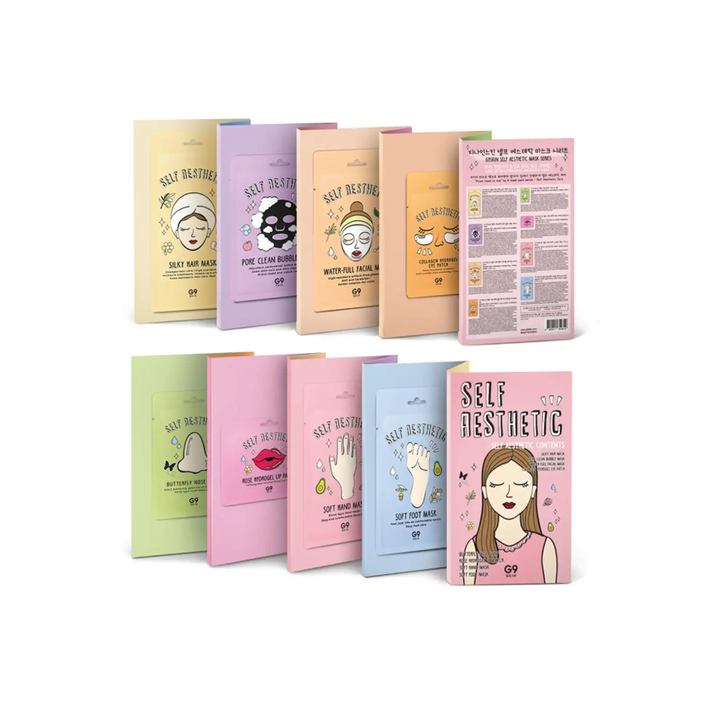 Self Aesthetic Magazine - Kit da 8 maschere