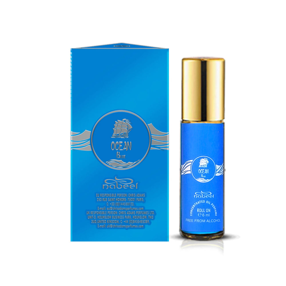 Ocean Blue  Roll On Oil Perfume 6ml