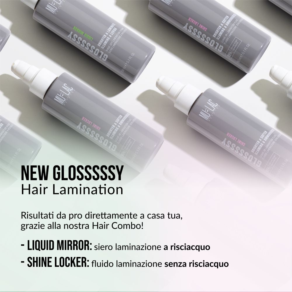Glosssssy Liquid Mirror Siero Laminazione A Risciacquo
