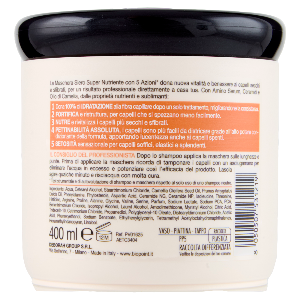 Maschera Siero Super Nutriente 400ml