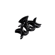 Pinza Capelli Strass Nera