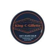 King C. Balsamo Delicato da Barba con Burro di Cacao, Olio di Argan, Burro di Karité 100 ml