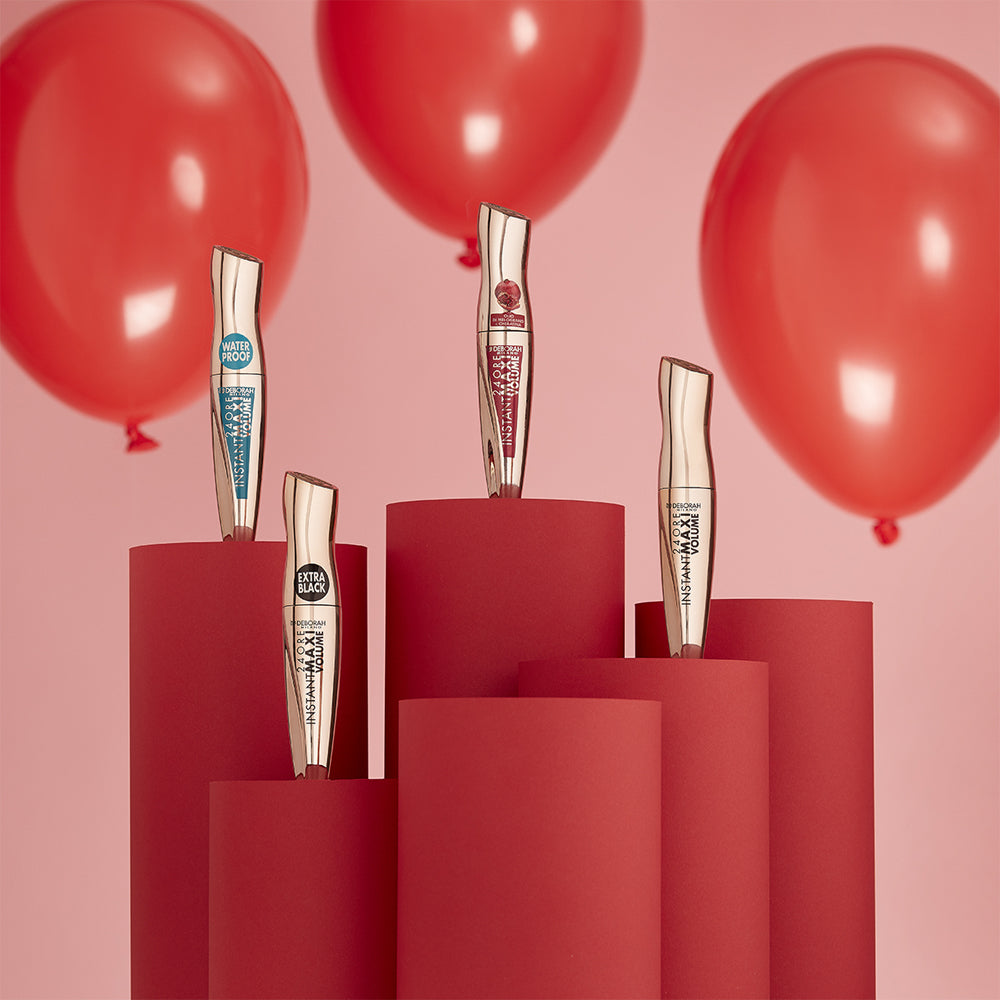 Mascara 24 Ore Instant Volume con Olio di Melograno