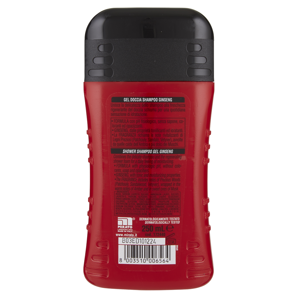 Doccia-Shampoo Rivitalizzante Ginseng 250 ml