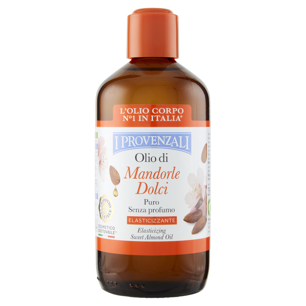 Olio di Mandorle Dolci Puro Senza profumo Elasticizzante 250 ml