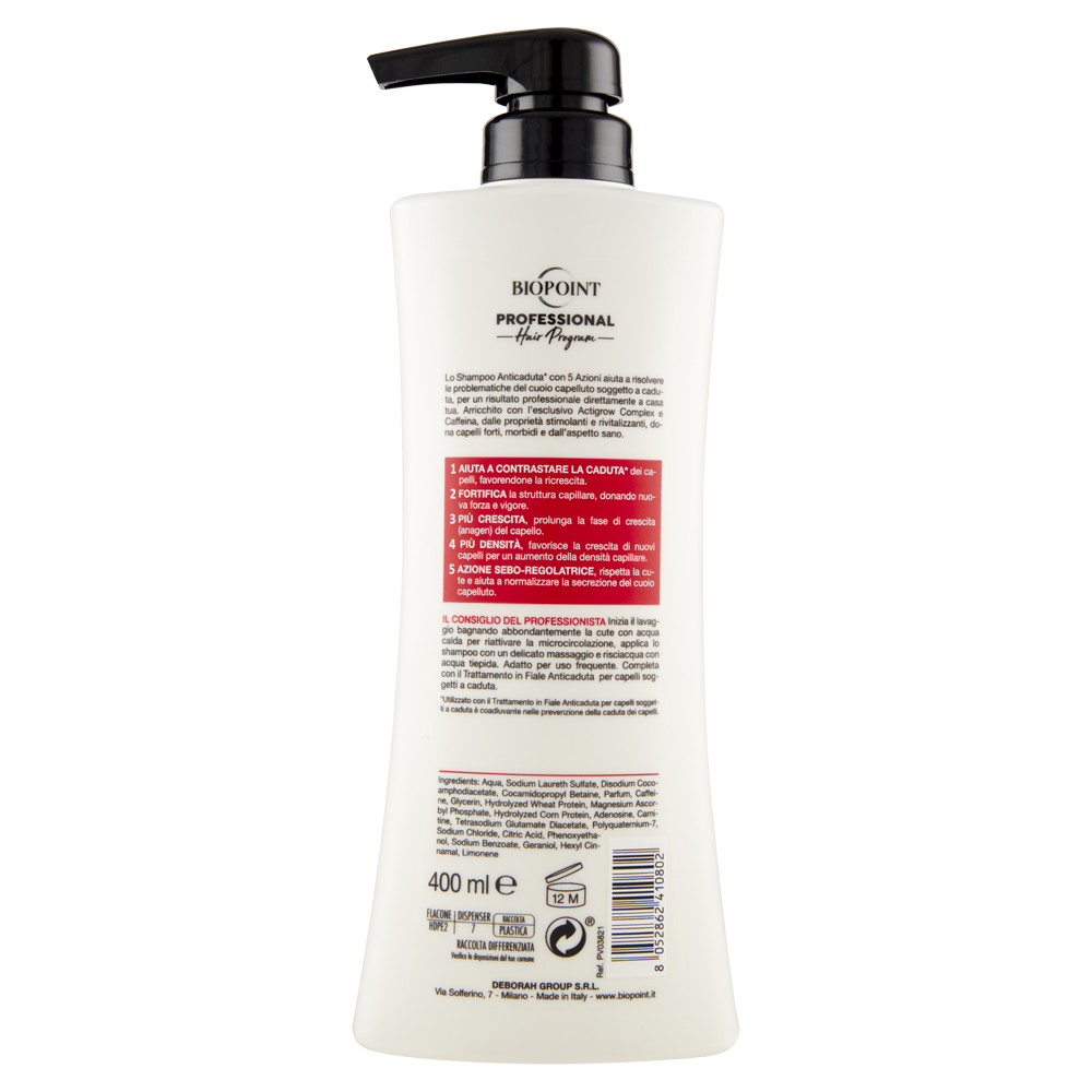 Professional Hair Program Shampoo Anticaduta 400 ml