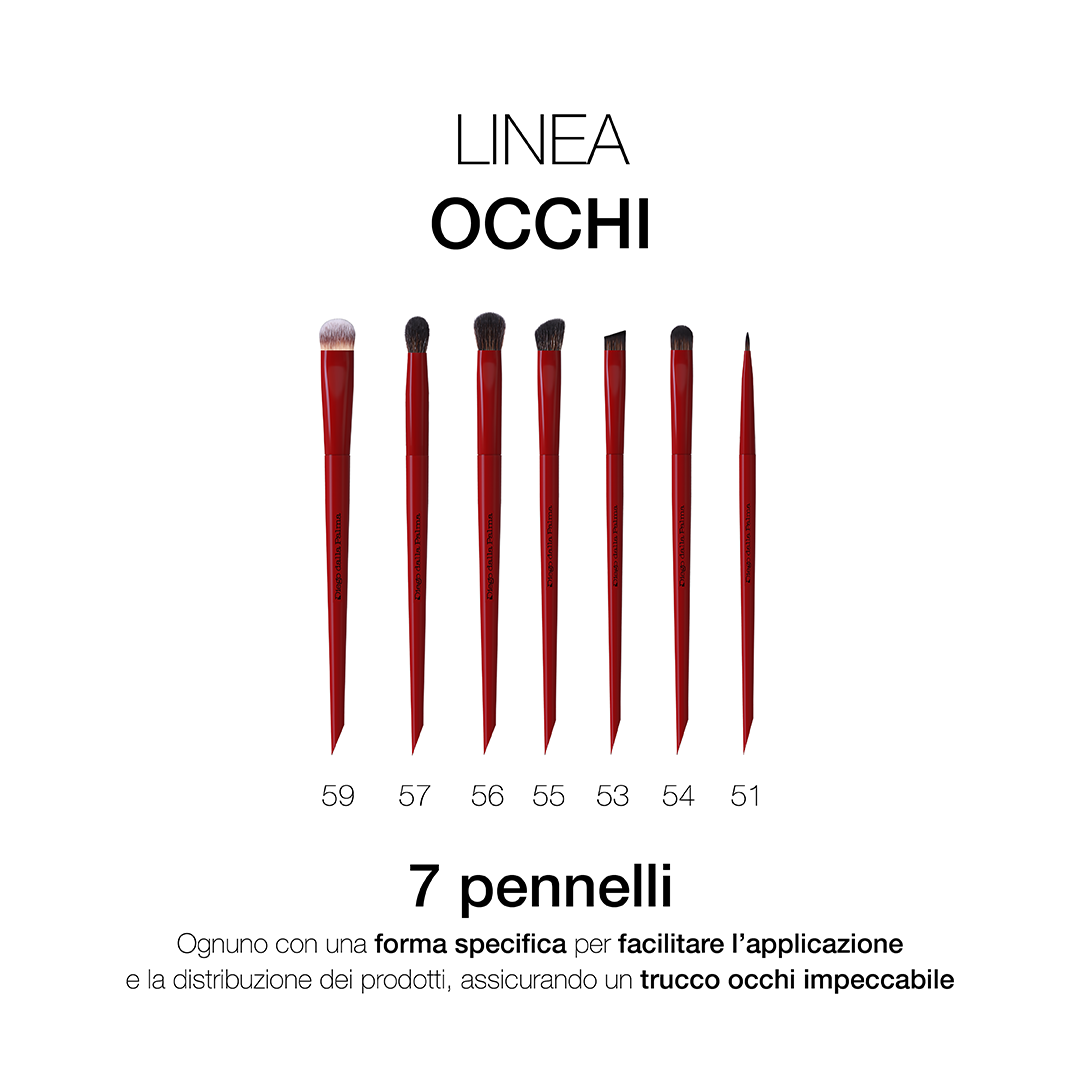 Pennello Occhi Piatto 54