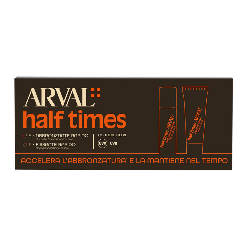 Solaire Half Times Kit Abbronzante Rapido SPF 6 10 ml