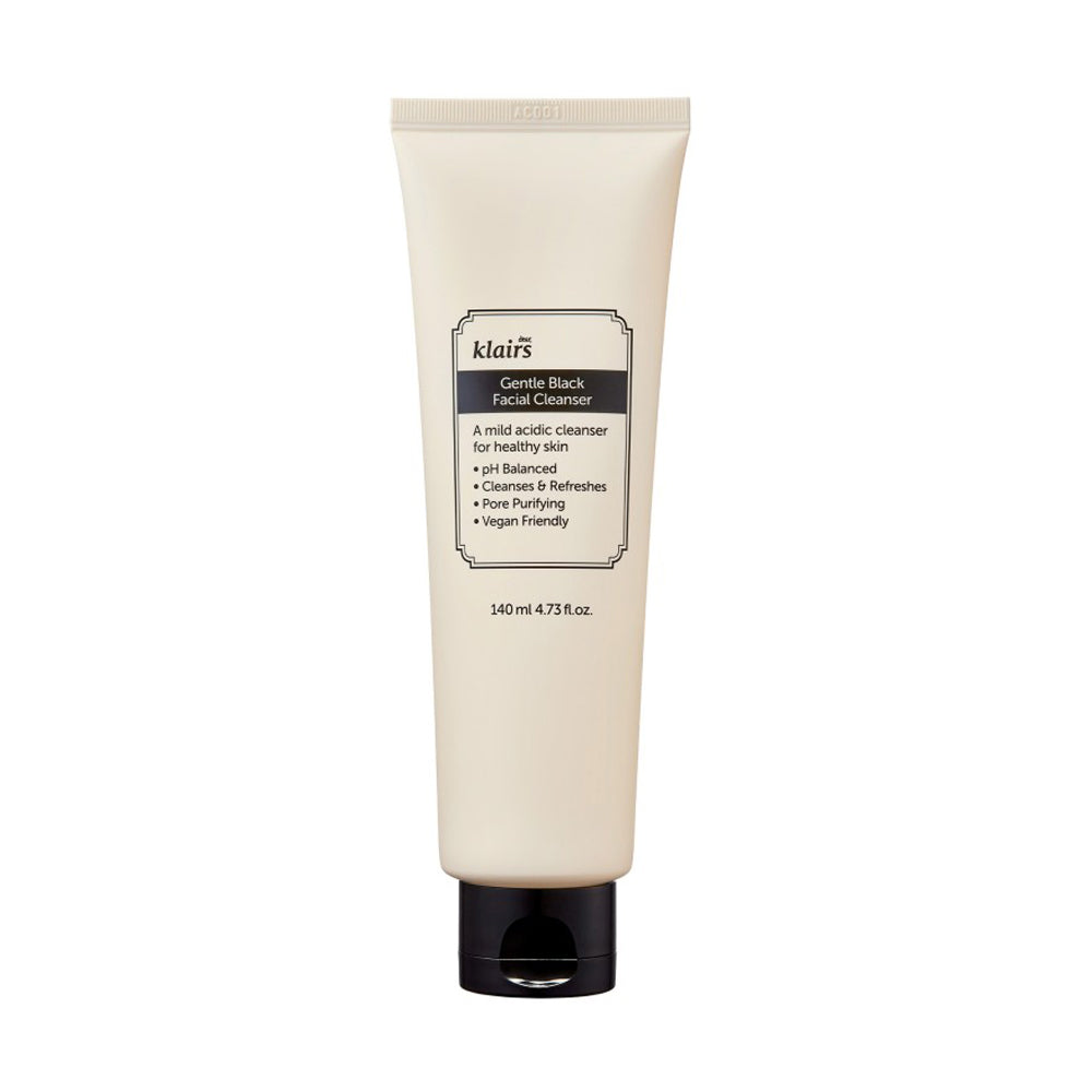 Gentle Black Facial Cleanser 140ml