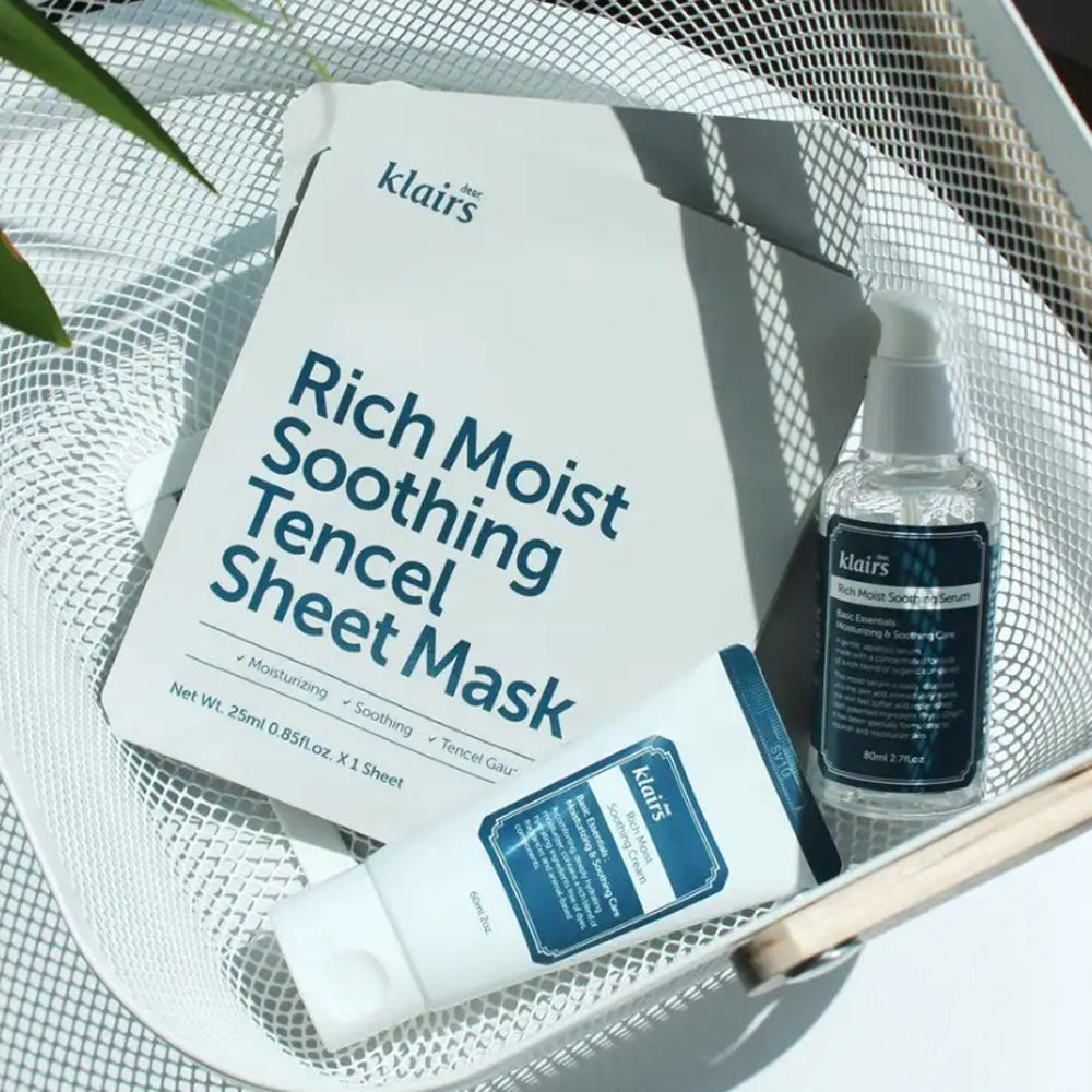 Rich Moist Soothing Tencel Sheet Mask 25ml