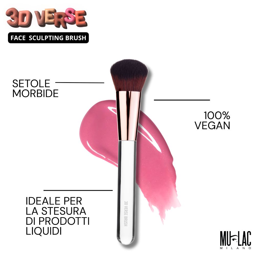 3D Verse Brush Pennello Viso