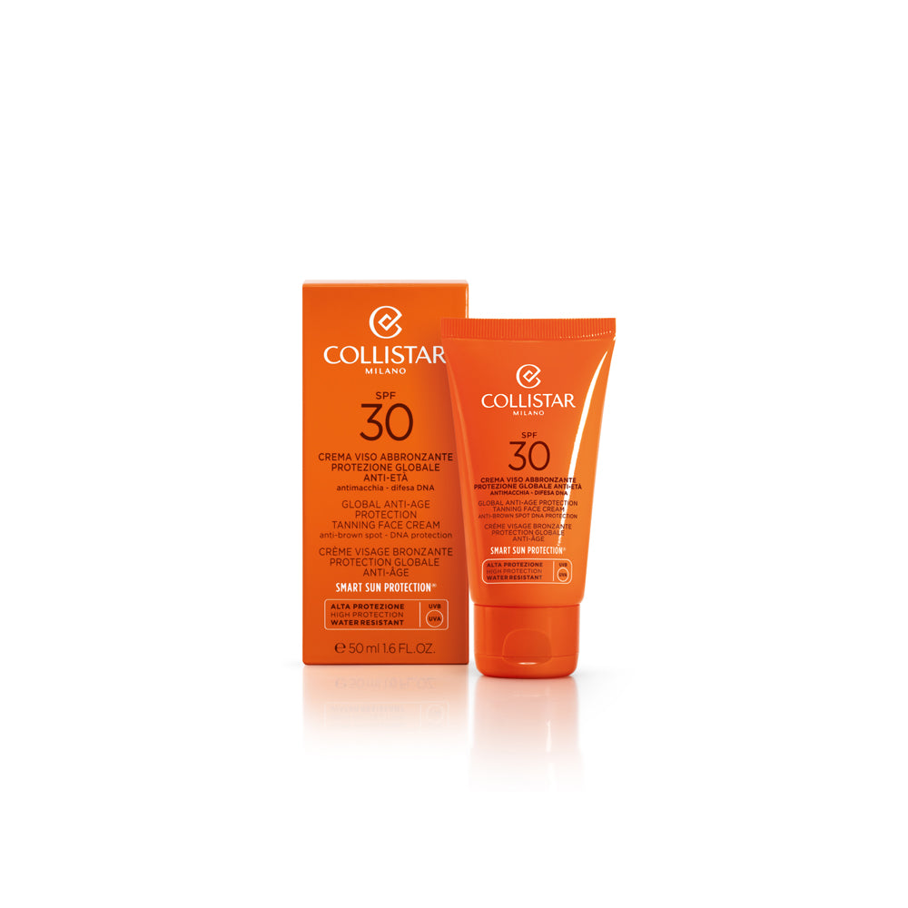 Crema Viso Abbronzante Protezione Globale Anti-Età Spf 30 50ml