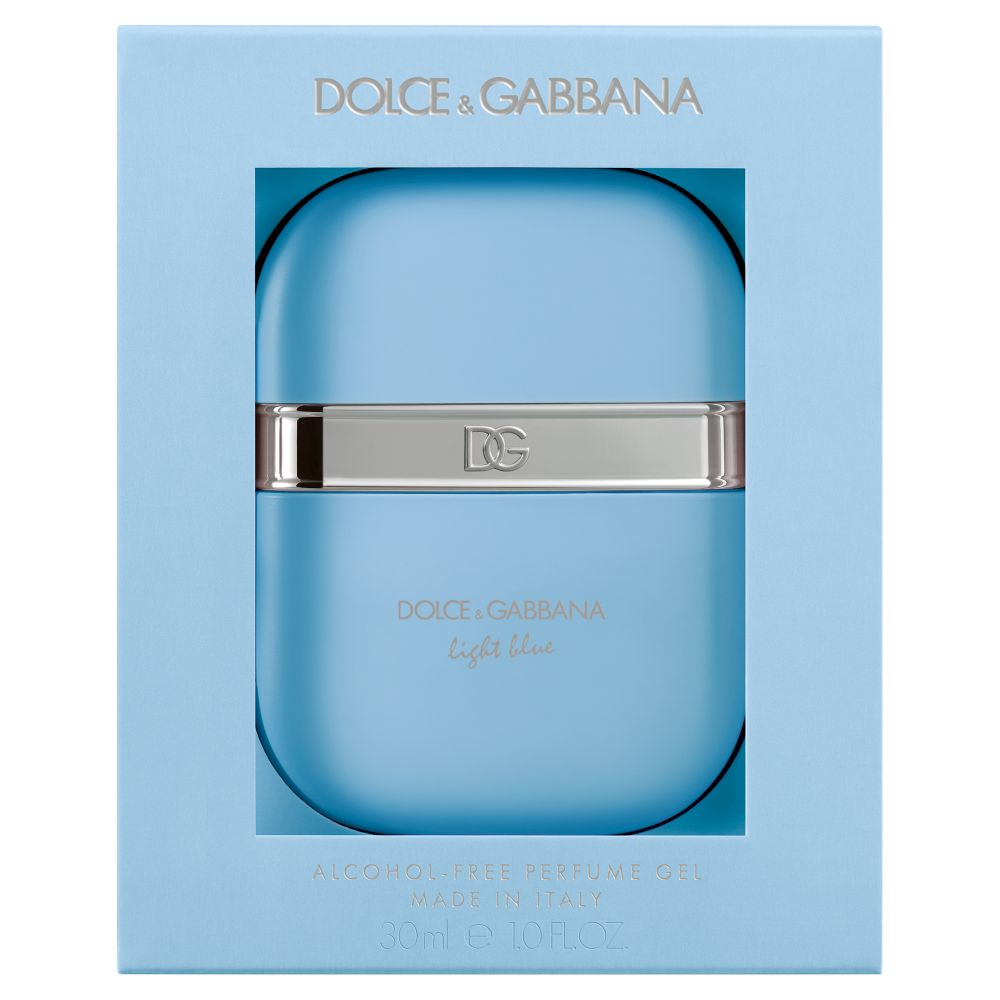 Light Blue Alcohol Free Perfume Gel