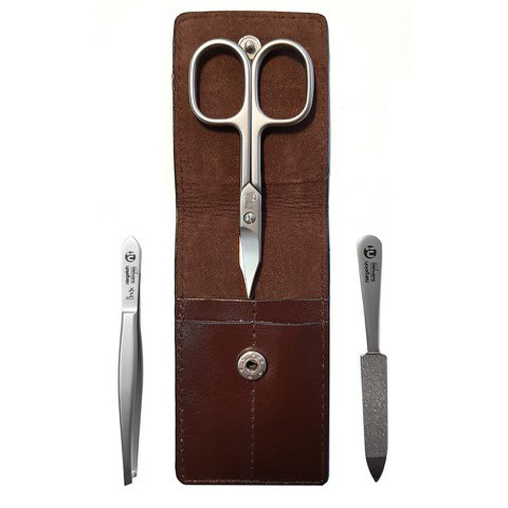 Set Manicure 3 Pezzi Brown